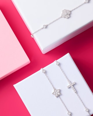 Produktabbildung 5 für Charity-Armband mit Zirkonia