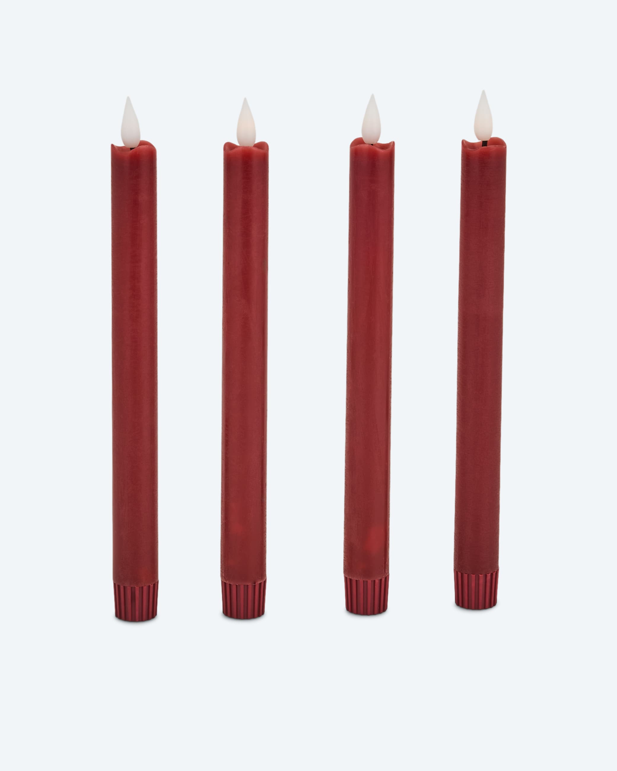 Produktabbildung für LED-Stabkerze "Long Shine", 4tlg.