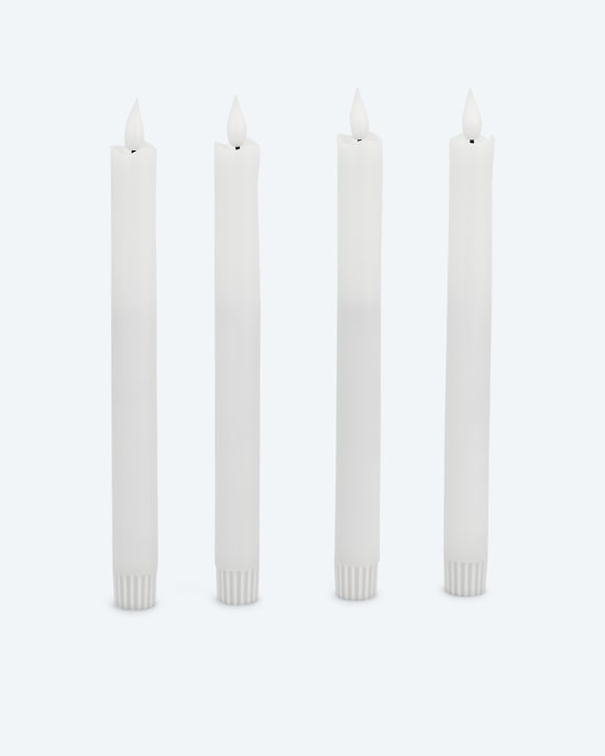 Produktabbildung für LED-Stabkerze "Long Shine", 4tlg.