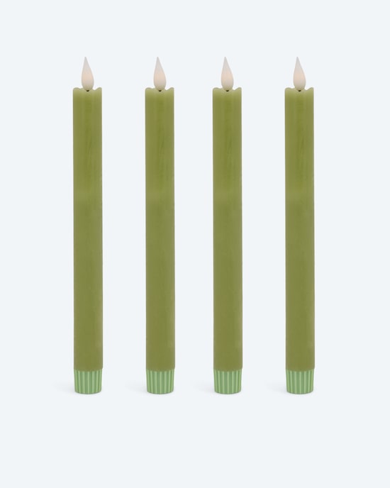 Produktabbildung für LED-Stabkerze "Long Shine", 4tlg.