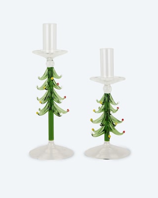 Produktabbildung 1 für Stabkerzenhalter "Weihnachtsbaum", 2tlg.