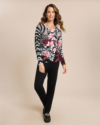 Produktabbildung 3 für Classic Pullover mit Grafikelementen