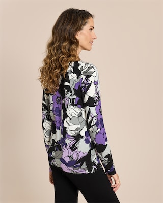 Produktabbildung 4 für Classic Pullover mit abstraktem Blume