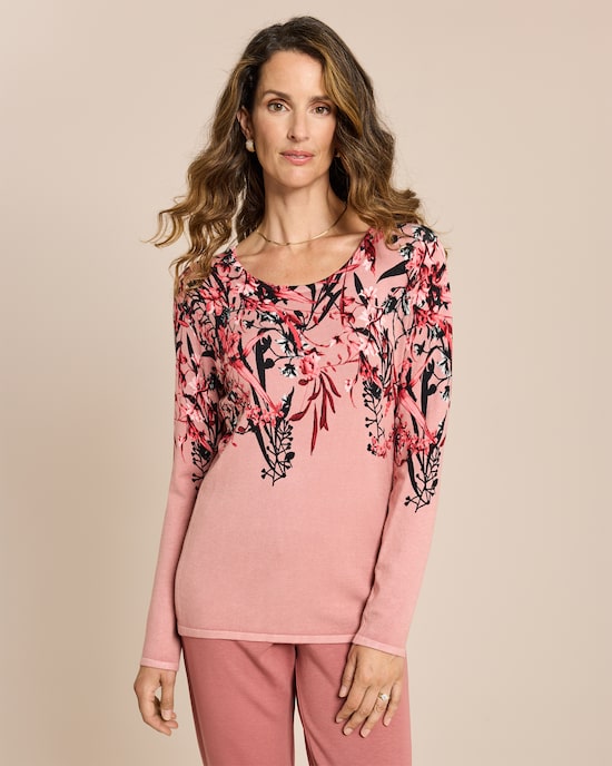 Produktabbildung für Classic Pullover Rankenschulter