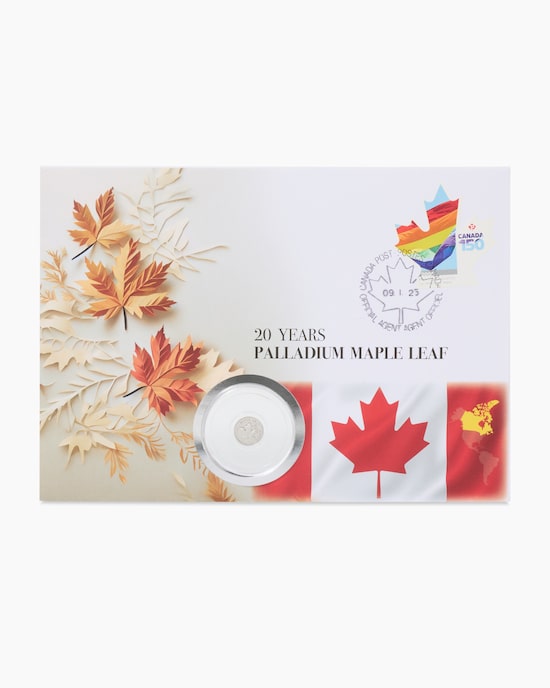 Produktabbildung für Numisbrief 20 Jahre Maple Leaf Palladium