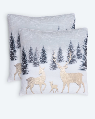 Produktabbildung für Dekokissen "Hirsch", 2 Stück