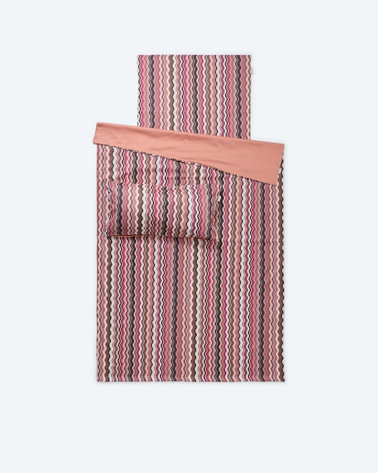 Produktabbildung für Satin-Wendebettwäsche "Chevron", 3tlg.
