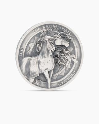 Produktabbildung 1 für 2 Oz Silber USA 2$ Kriegspferd 2023