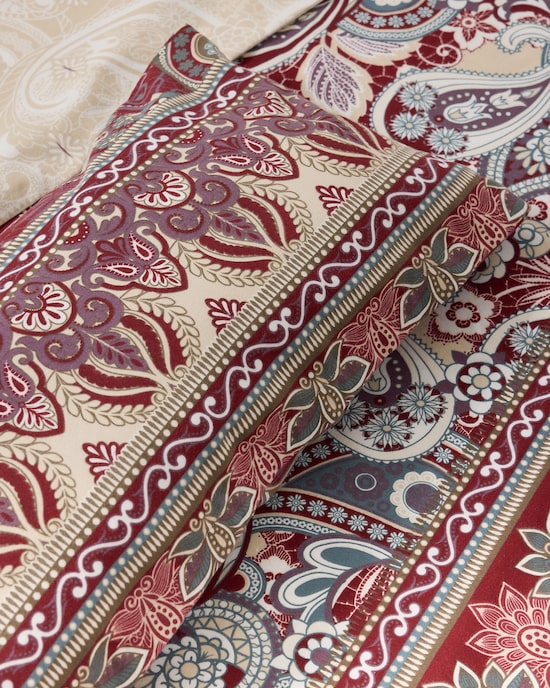 Produktabbildung für Flanell Twill Wendebettwäsche "Paiyley", 3tlg.