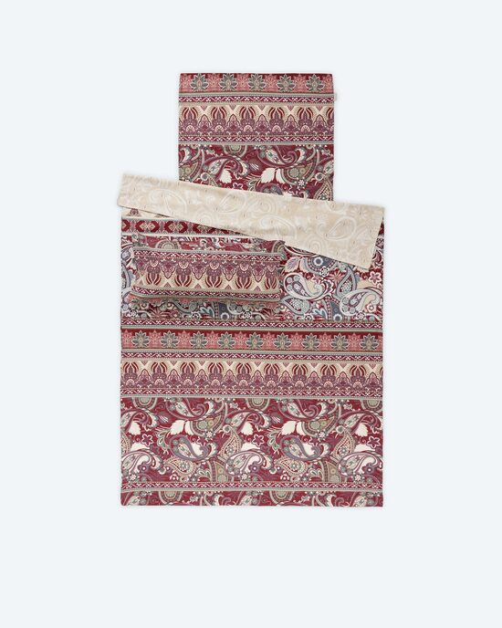 Produktabbildung für Flanell Twill Wendebettwäsche "Paiyley", 3tlg.
