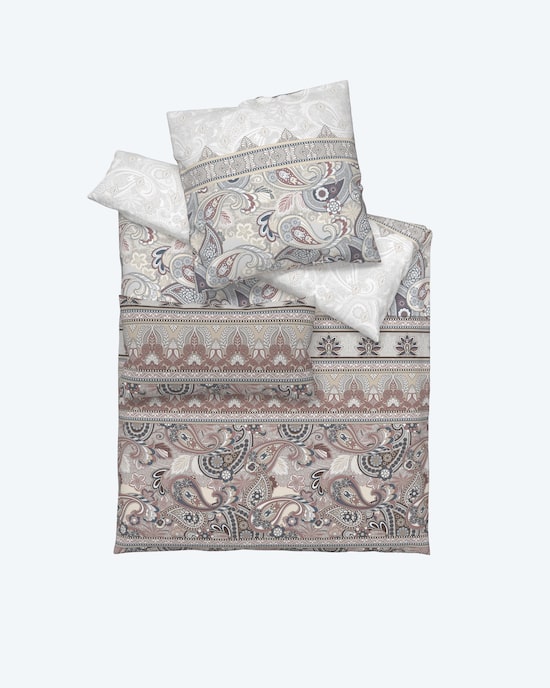 Produktabbildung für Flanell Twill Wendebettwäsche "Paiyley", 3tlg.