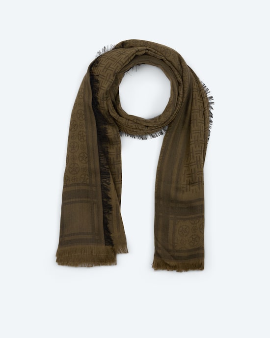 Produktabbildung für Jacquard-Tuch mit Logodesign