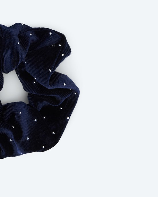 Produktabbildung für 2er Set Scrunchie mit Glassteinchen