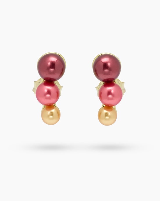 Produktabbildung für Ohrstecker mit MK-Perlen 4, 5 & 6 mm