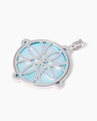 Produktabbildung 3 für Clip-Anhänger mit Topas, Perlmutt & Zirkon