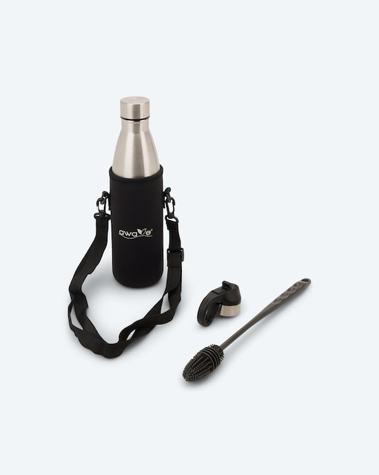 Produktabbildung für Thermo-Trinkflaschen-Set, 5tlg.