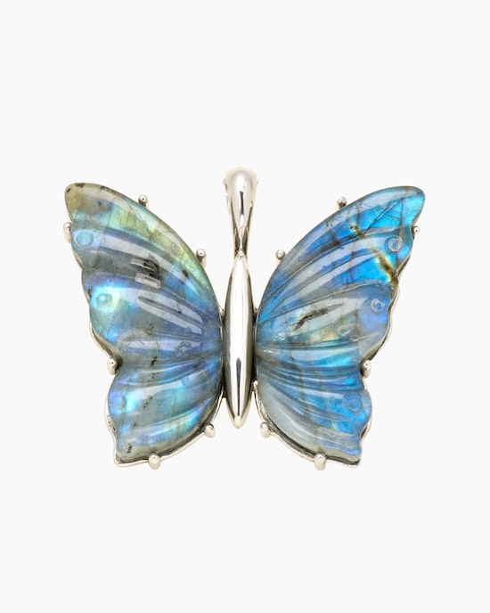 Produktabbildung für Clipanhänger mit Labradorit/Andesit