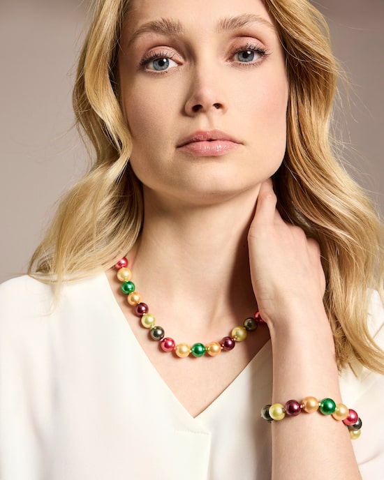 Produktabbildung für Armband MK-Perle 12 mm & Zirkonia