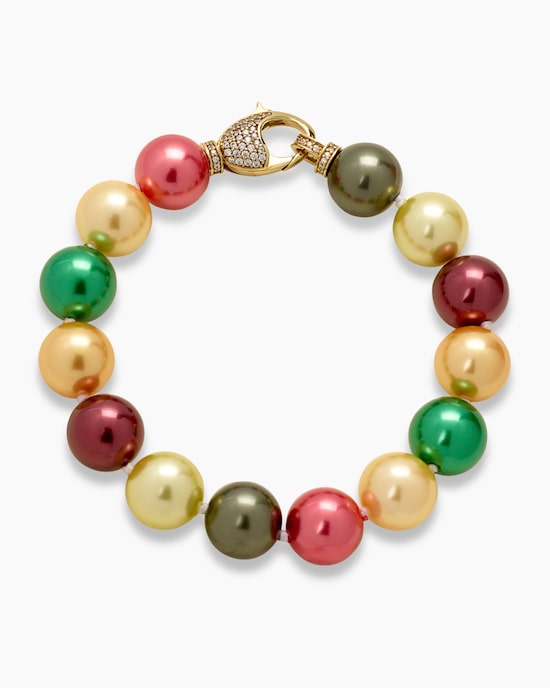 Produktabbildung für Armband MK-Perle 12 mm & Zirkonia