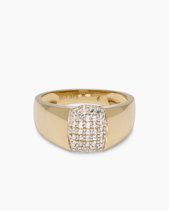 Produktabbildung für Ring mit Saphir
