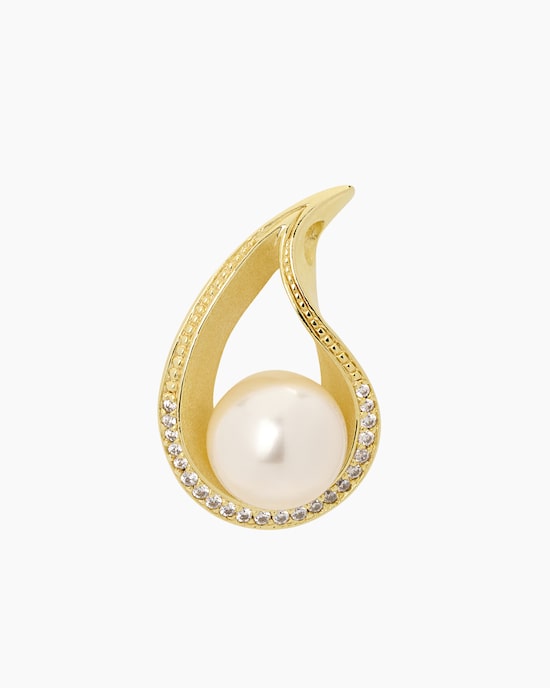 Produktabbildung für Anhänger mit Zirkonia + MK-Perle 12 mm