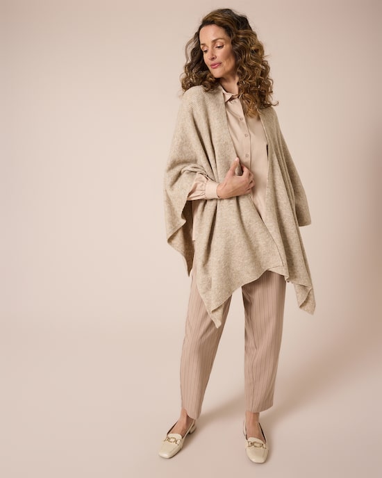 Produktabbildung für Strick-Poncho