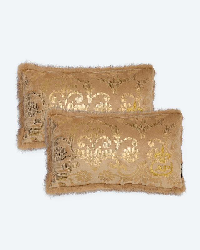 Luxus Zobel Kissen, 2 Stk.