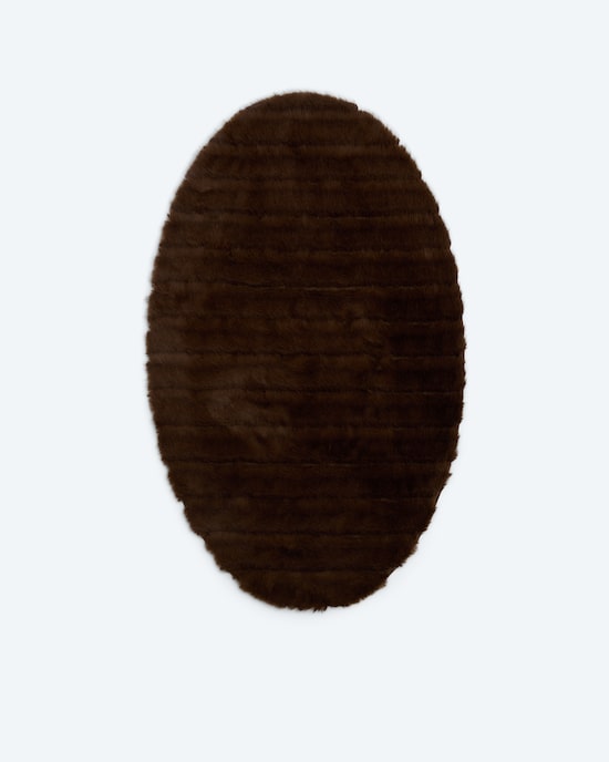 Produktabbildung für Luxus Zobel Teppich, oval