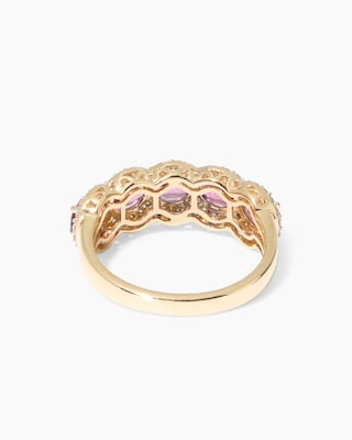 Produktabbildung 6 für Ring mit Malawi Granat + Brillant