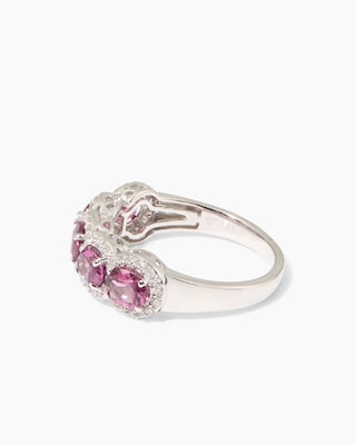 Produktabbildung 8 für Ring mit Malawi Granat + Brillant