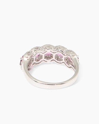 Produktabbildung 9 für Ring mit Malawi Granat + Brillant
