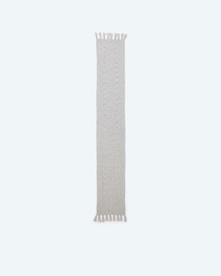 Produktabbildung 2 für Strickschal, Zopfmuster und Fransen