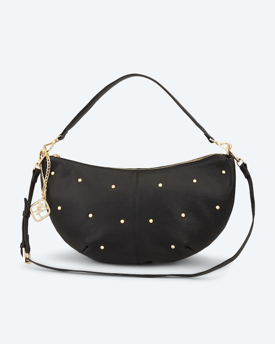 Produktabbildung für Lederbeutel mit Nieten Applikation