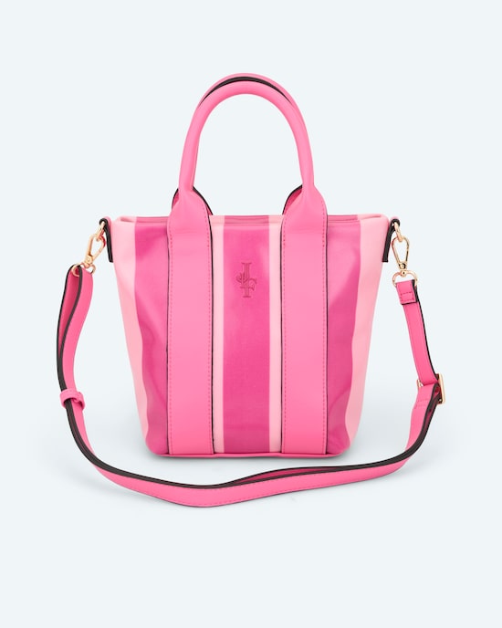 Produktabbildung für Kurzgrifftasche in gestreiftem Design