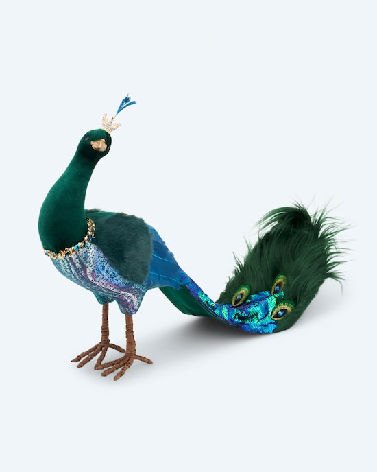 Produktabbildung für Pfauskulptur