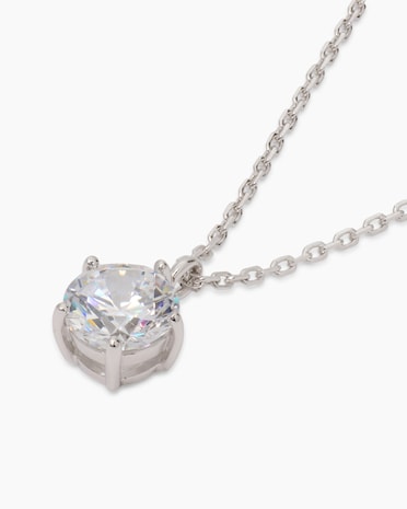 Produktabbildung für Anhänger mit Zirkonia und Kette