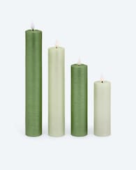 Produktabbildung für LED-XXL-Kerzen mit Touch-Flammen, 4tlg.