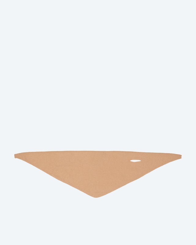 Kaschmir-Stricktriangle mit Schlaufe