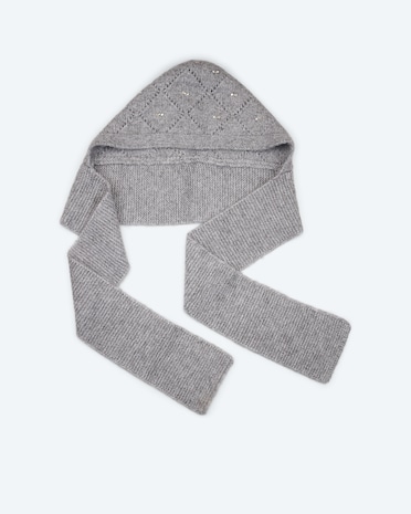 Produktabbildung für Kapuzenschal mit Steinchen