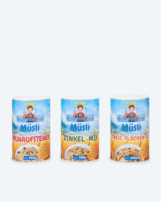 Produktabbildung für Müsli-Kennenlern-Set, 3tlg.