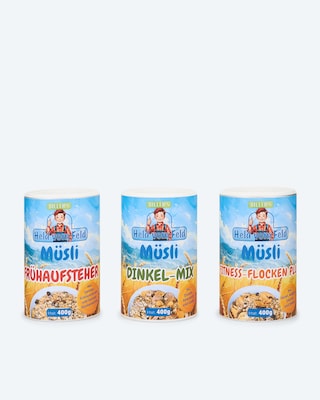 Produktabbildung 1 für Müsli-Kennenlern-Set, 3tlg.