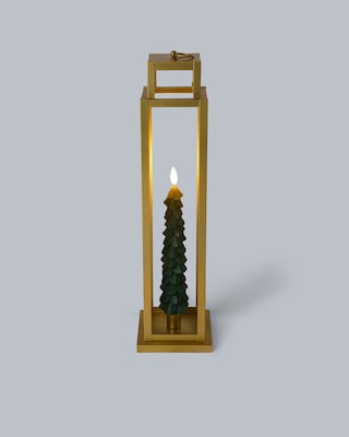 Produktabbildung 2 für Laterne mit LED-Stabkerze "Tannenbaum"