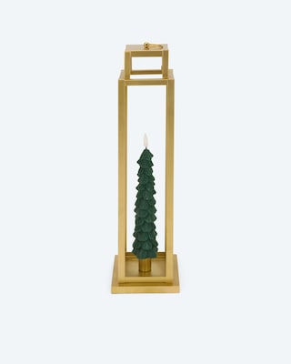 Produktabbildung 1 für Laterne mit LED-Stabkerze "Tannenbaum"