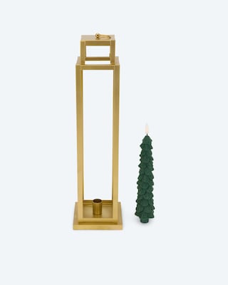 Produktabbildung 3 für Laterne mit LED-Stabkerze "Tannenbaum"