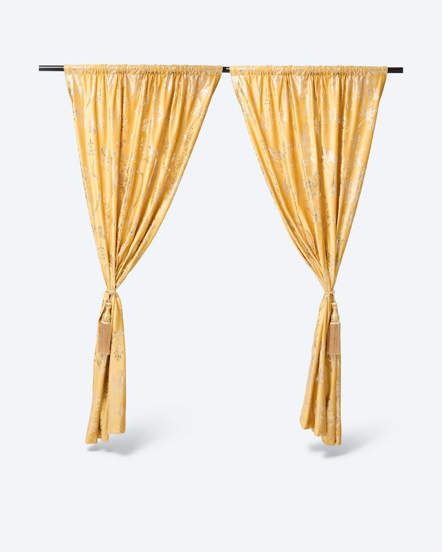 Samt Vorhänge "Nymphenburg", 4tlg.