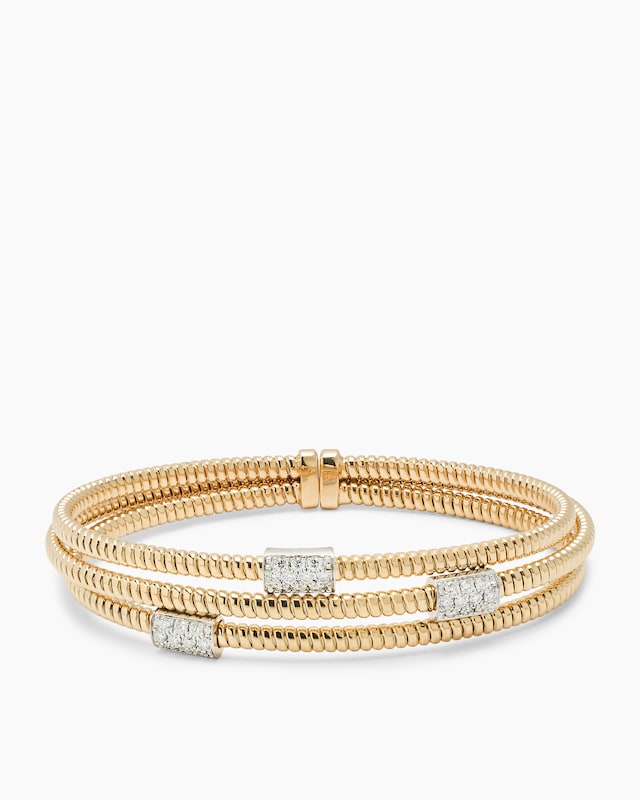 Flex-Armreif mit Brillanten ca. 0,50 ct