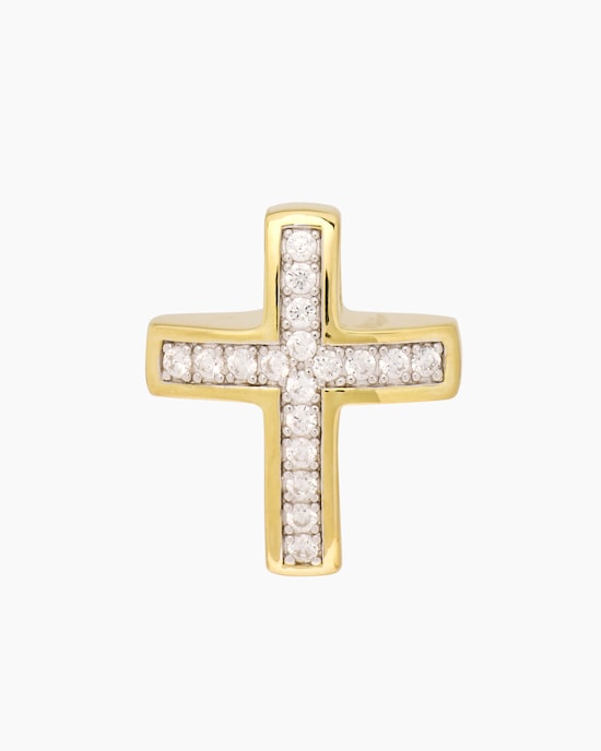 Produktabbildung für Wendeanhänger Kreuz mit Zirkonia