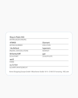 Produktabbildung 5 für Brillantring 0,15 ct