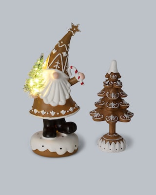 Produktabbildung 2 für LED-Lebkuchendekoration, 2er Set