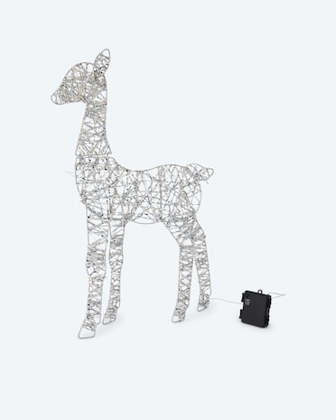 Produktabbildung für Outdoor-LED-Reh mit Folieneffekt